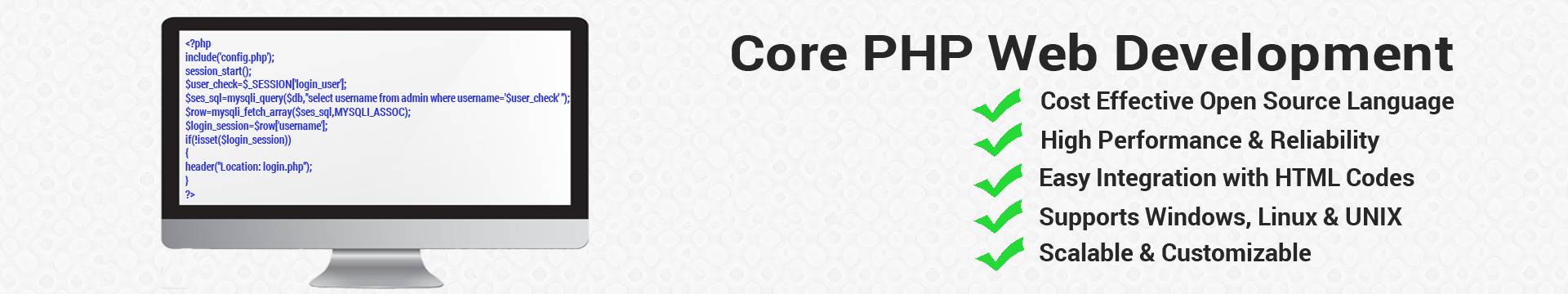 Core PHP Web Development