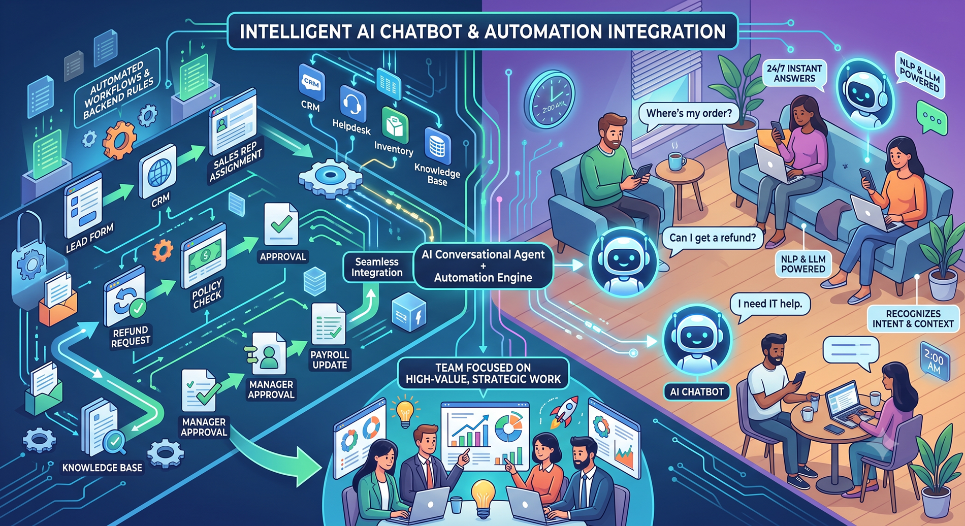 AI Chatbot & Automation Integration