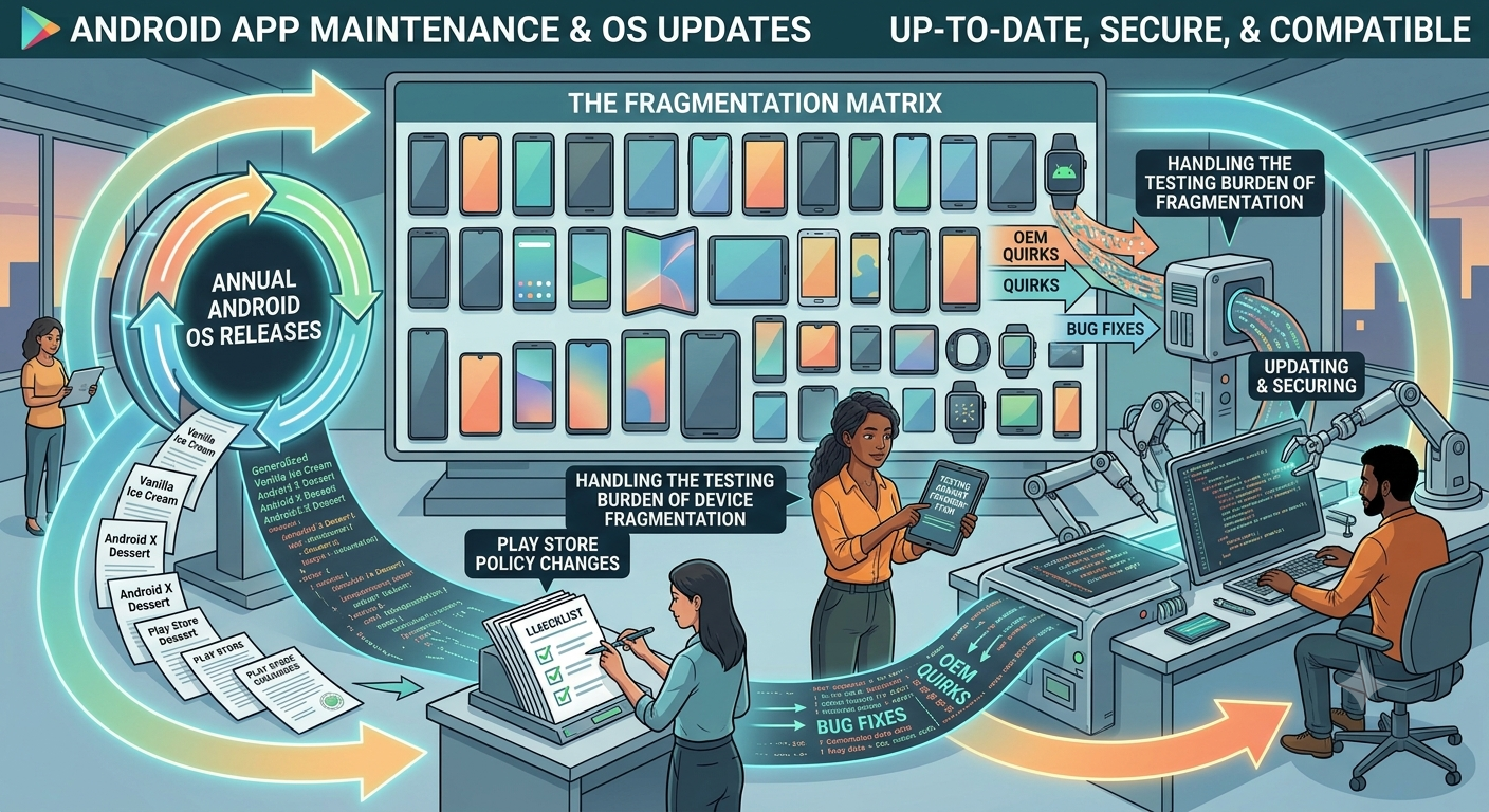 Android App Maintenance & OS Updates