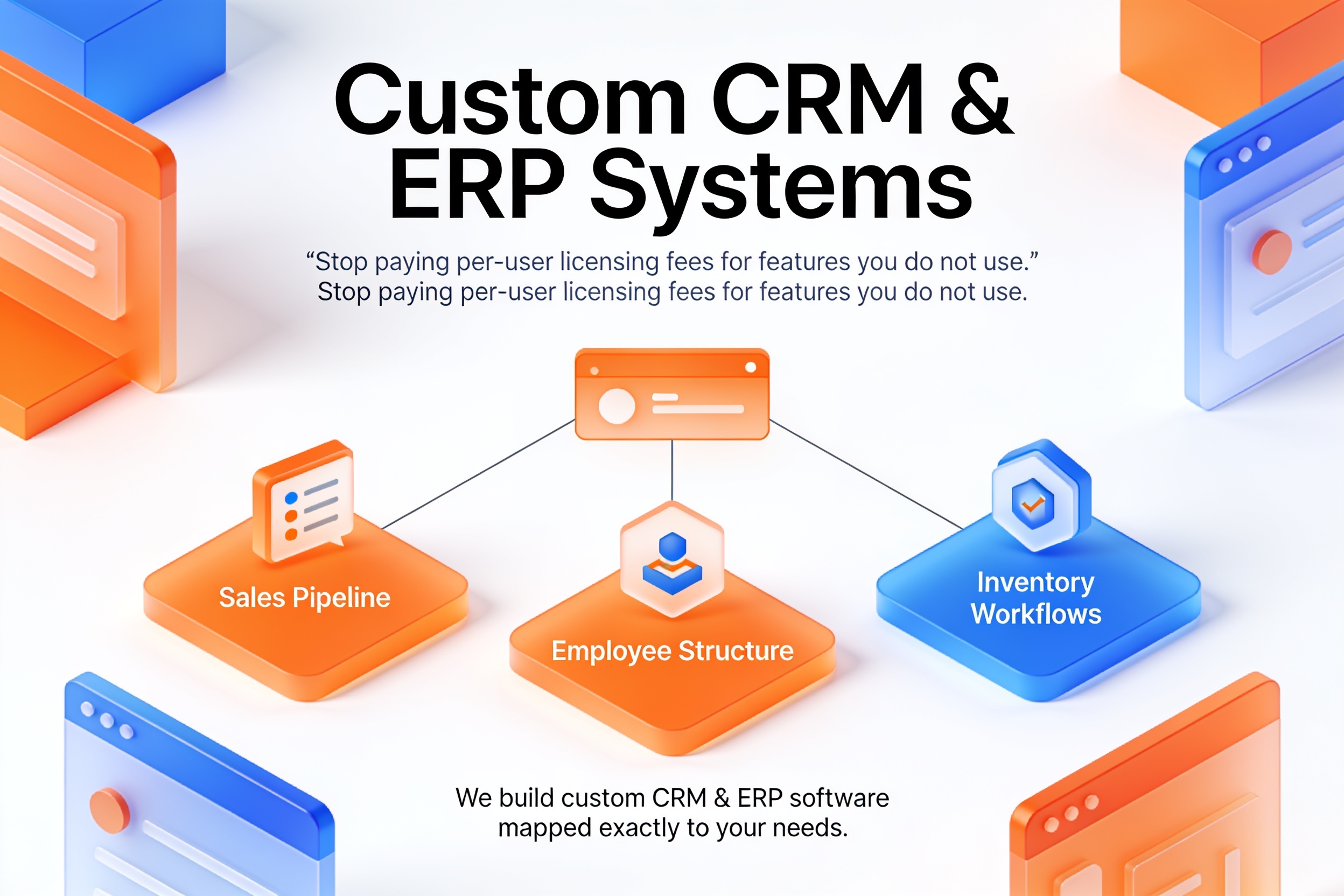 Custom CRM & ERP Systems