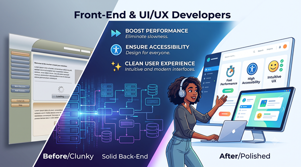 Front-End & UI/UX Developers