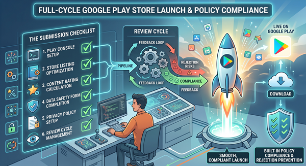 Google Play Store Launch & Policy Compliance