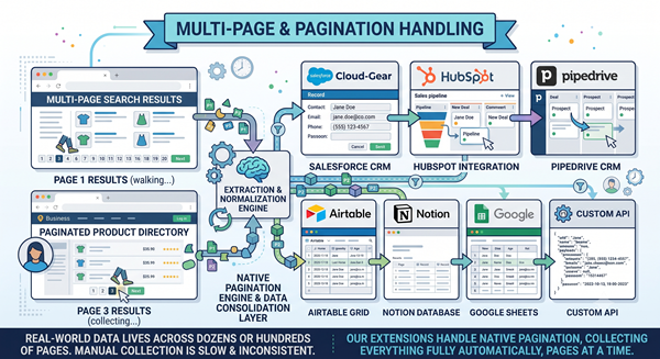 Multi-Page & Pagination Handling