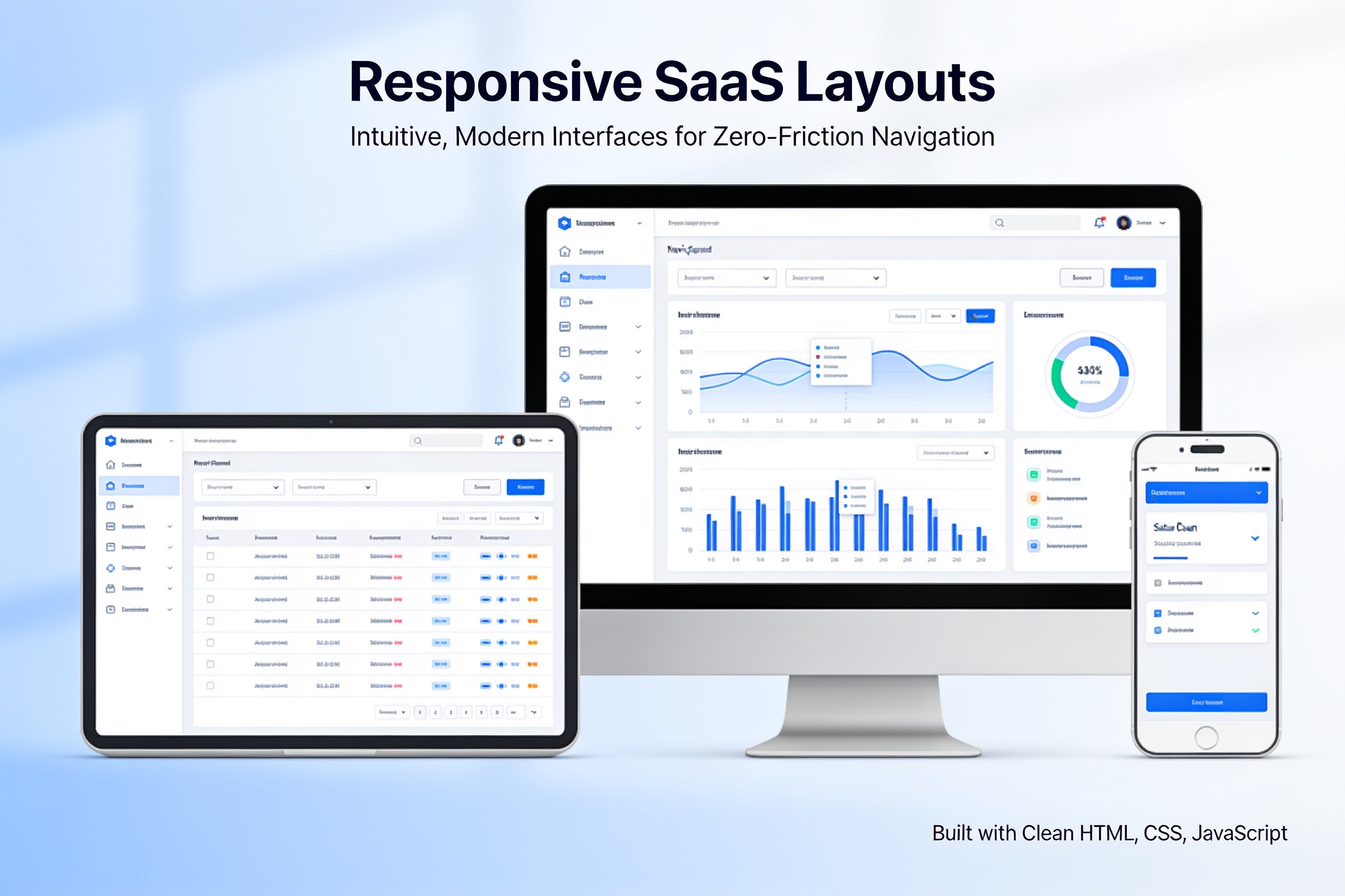 Responsive SaaS Layouts