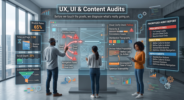 UX, UI & Content Audits